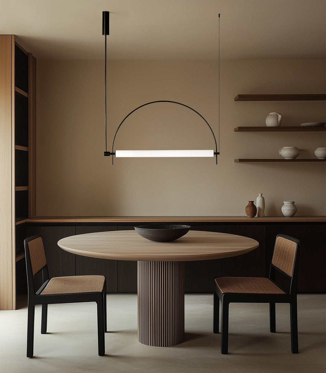 Arched Linear Led lampadario