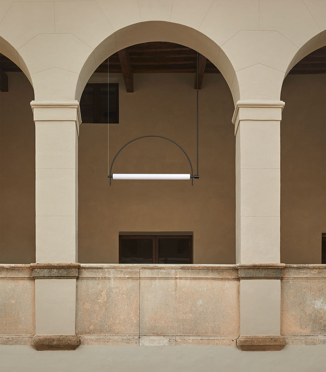 Arched Linear Led lampadario
