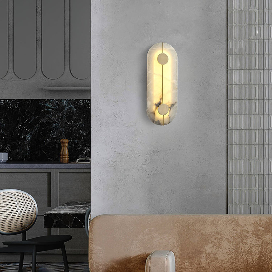 Artistic lampada da parete Dolomite rame Retro Flair