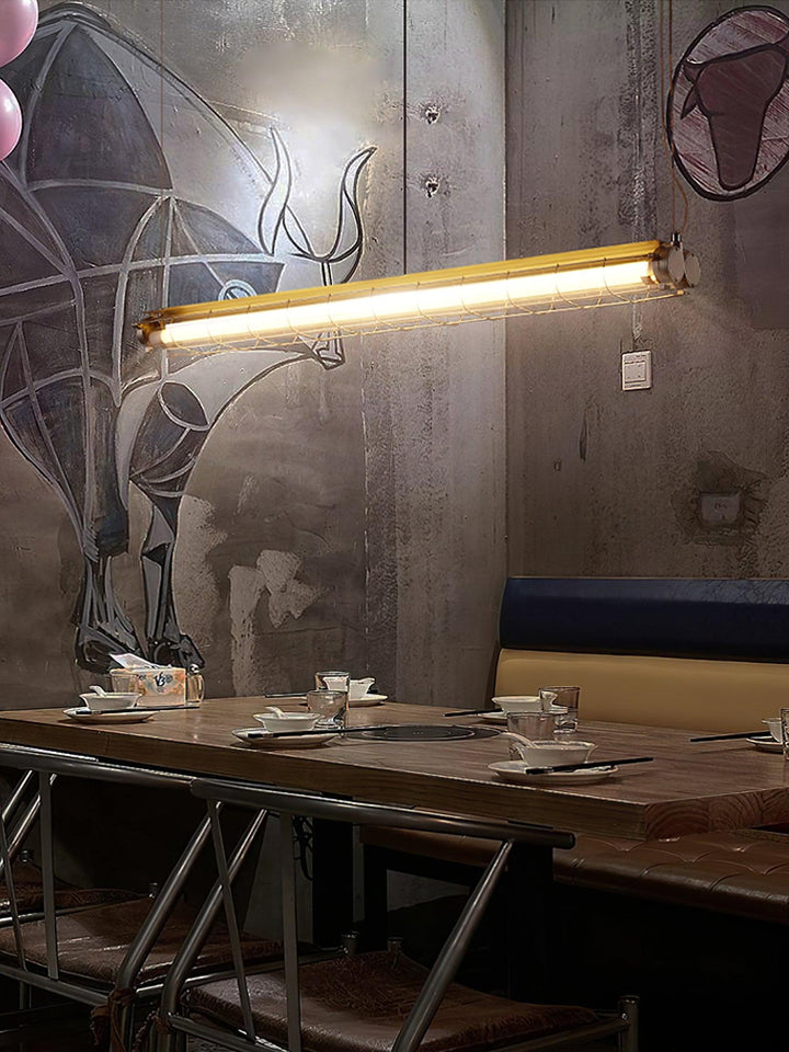 Alaric lampada a sospensione lineare industriale