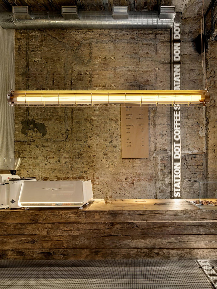 Alaric lampada a sospensione lineare industriale