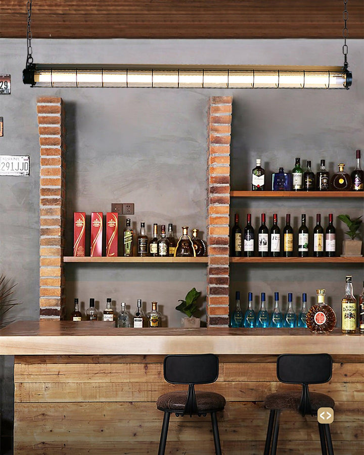 Alaric lampada a sospensione lineare industriale