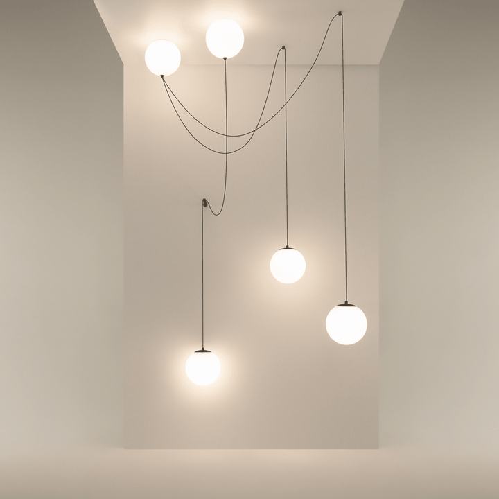 Asteris Noctis lampada a sospensione a sfera