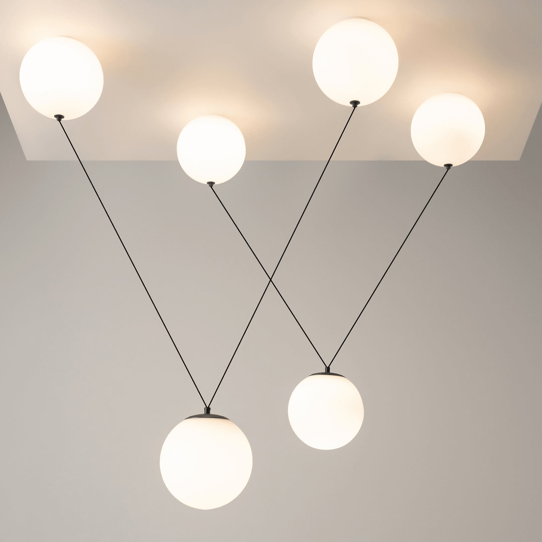 Asteris Noctis lampada a sospensione a sfera