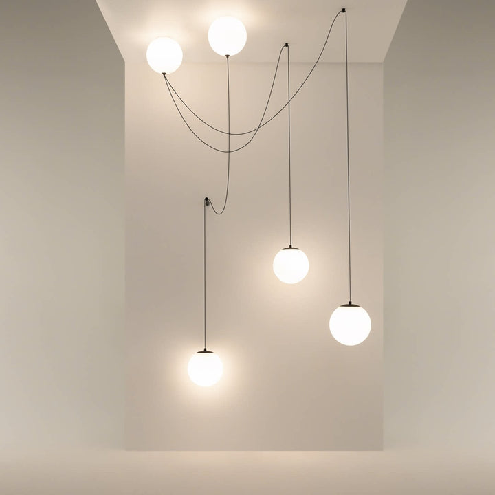 Asteris Noctis lampada a sospensione a sfera