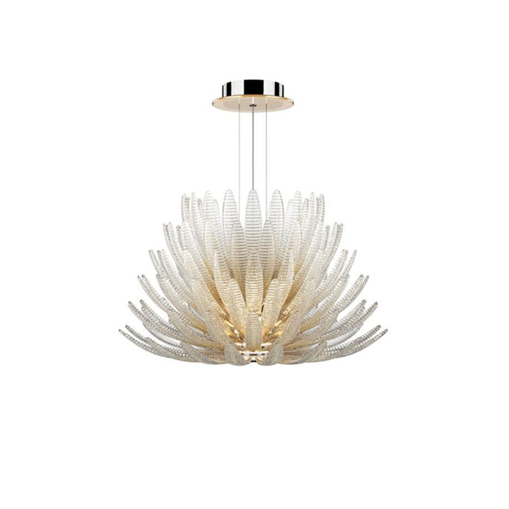Valerio Aurelia lampadario in petali di vetro