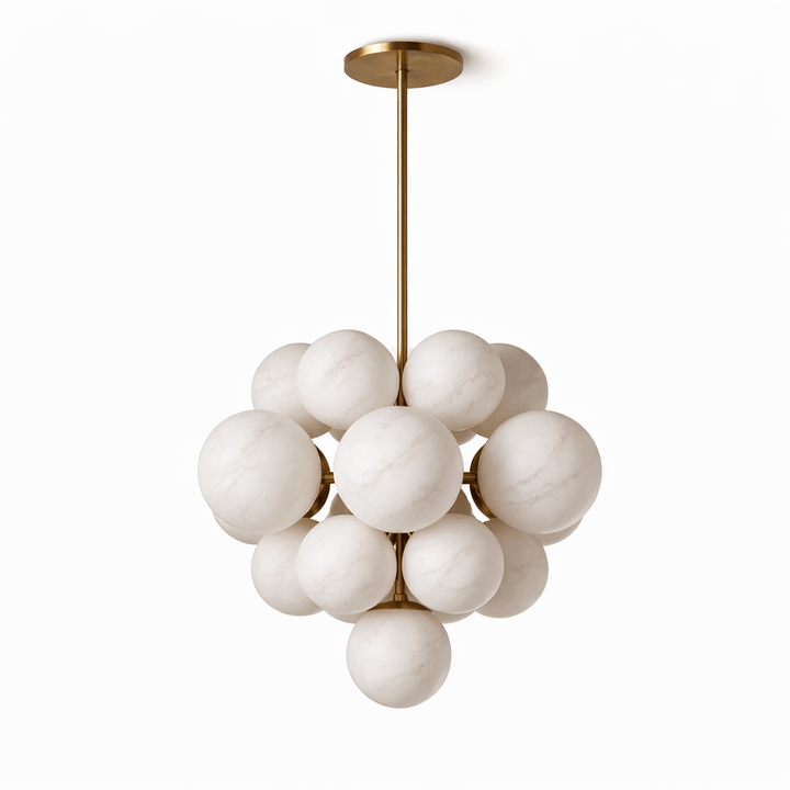 Niveora Cloud alabastro grappolo lampadario