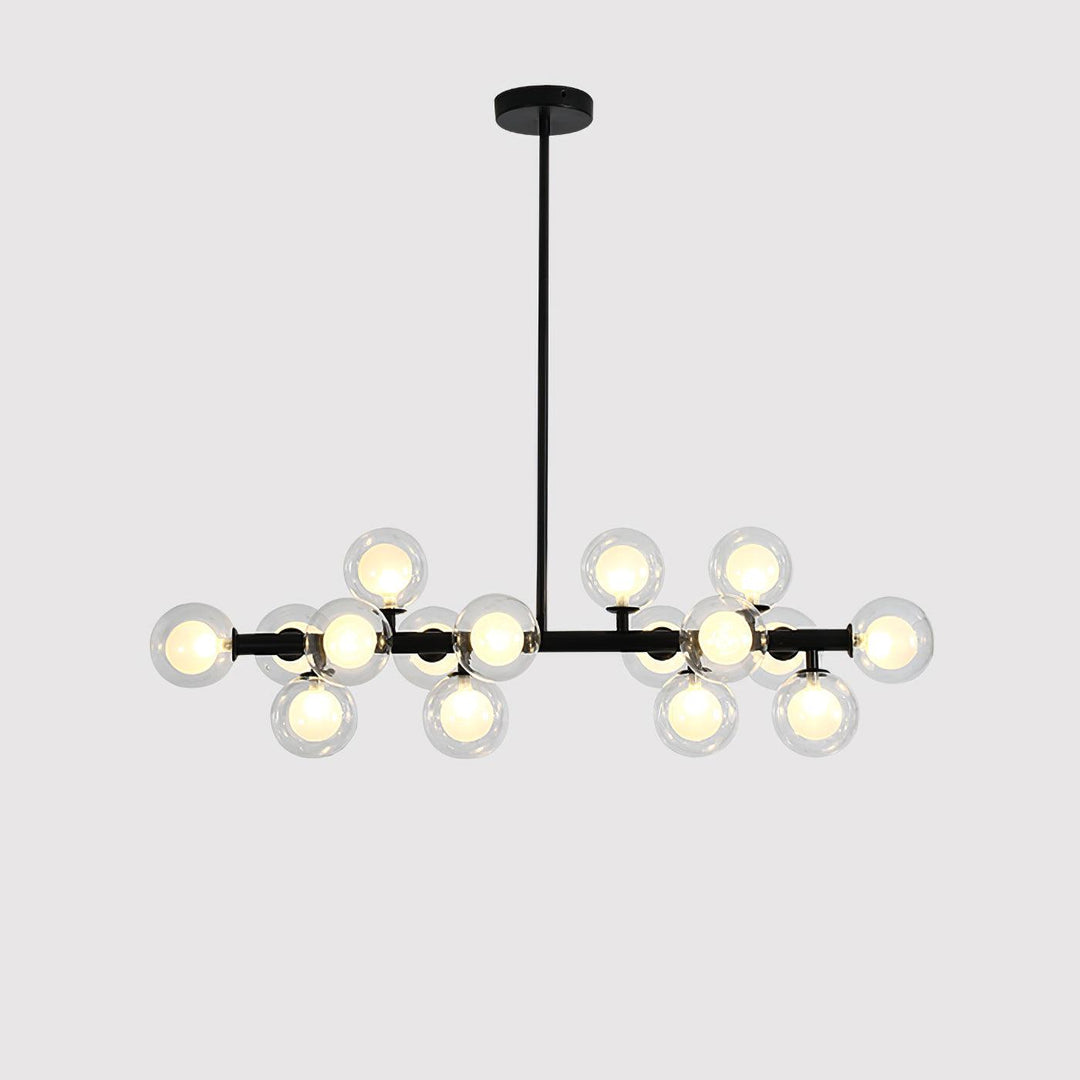 Eiranelle lampadario vetro e minimalista