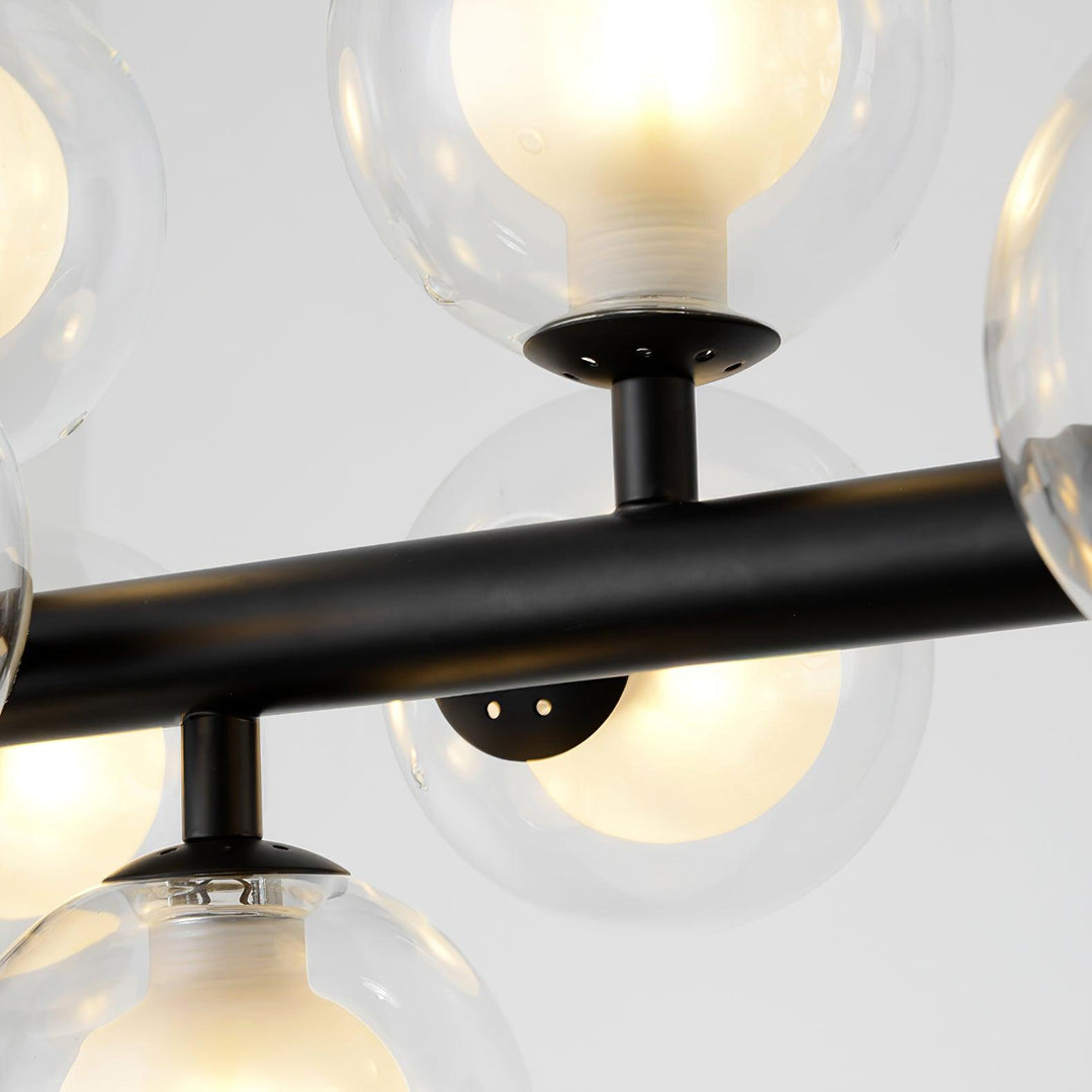 Eiranelle lampadario vetro e minimalista