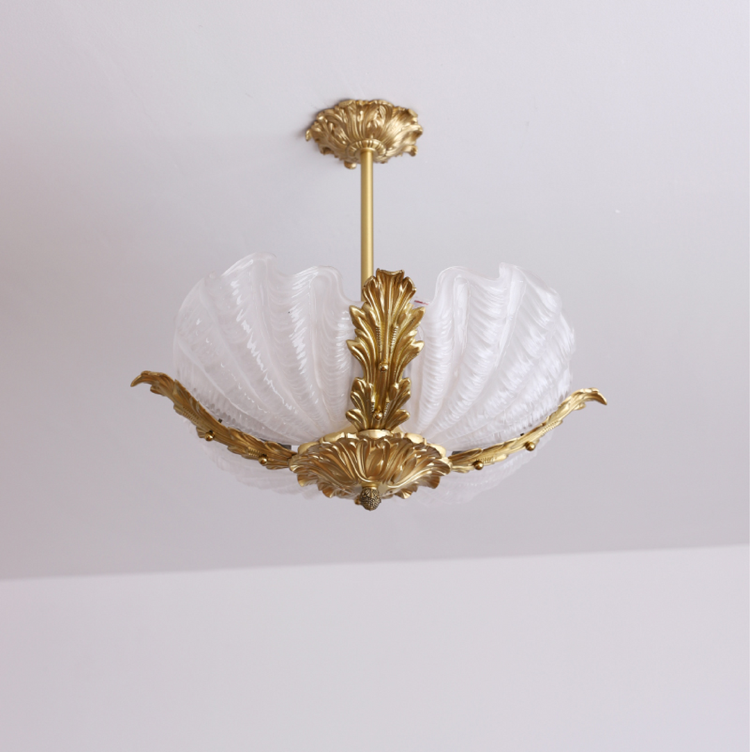 Nacisian lampadario a guscio