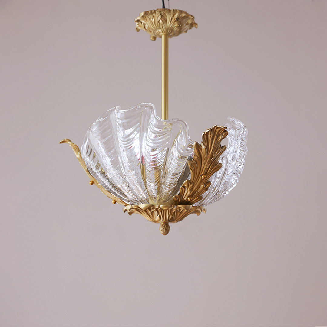 Nacisian lampadario a guscio