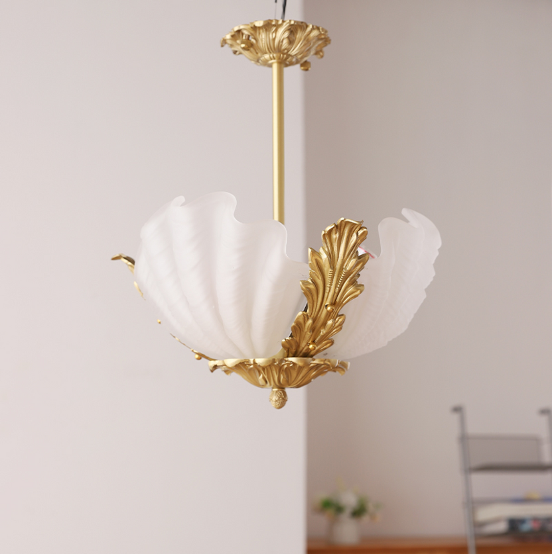 Nacisian lampadario a guscio