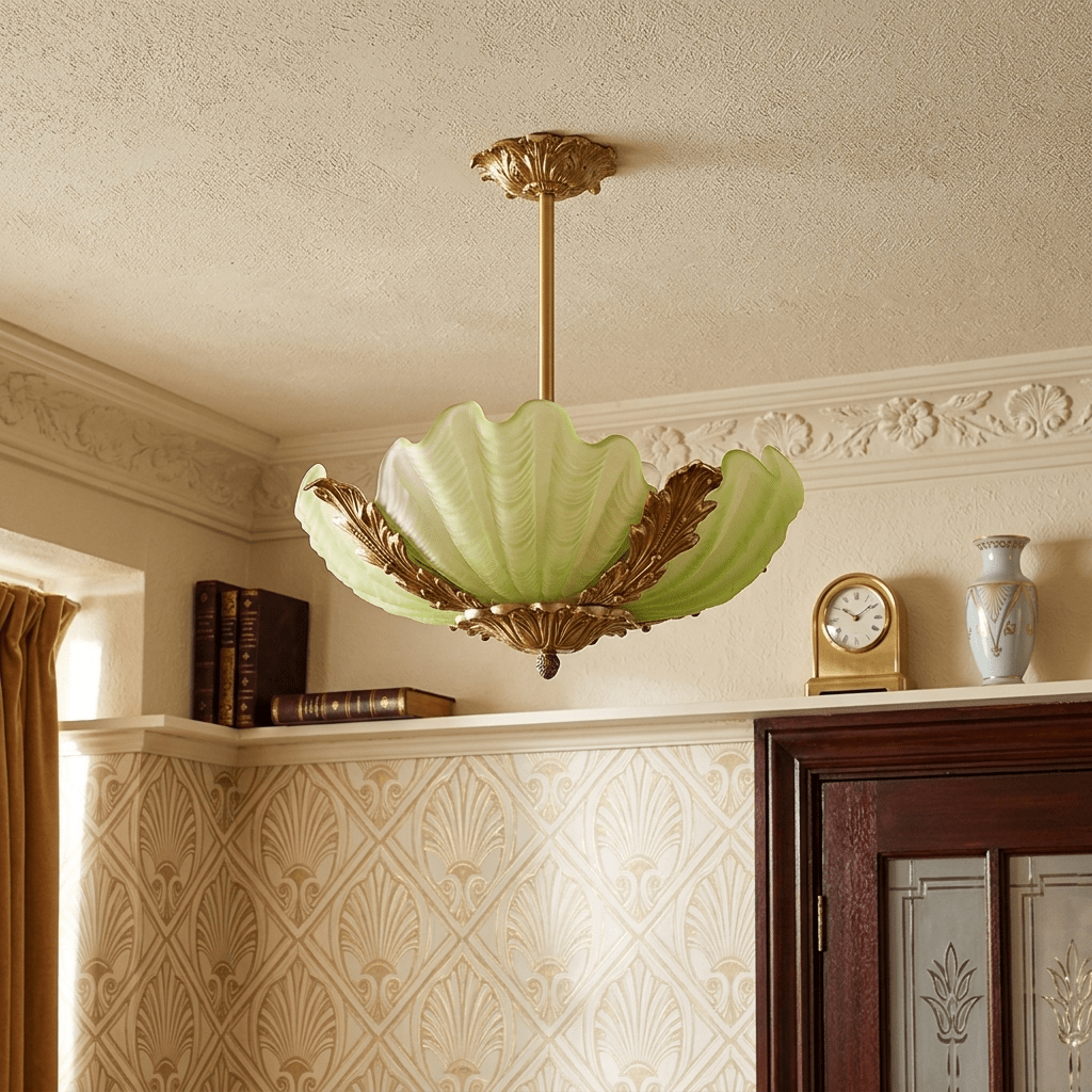 Nacisian lampadario a guscio
