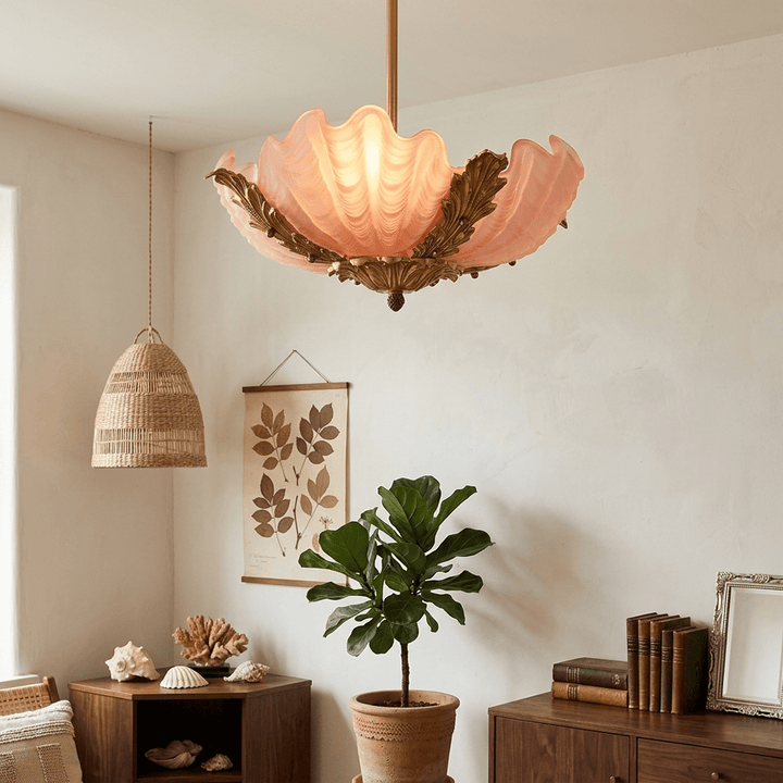 Nacisian lampadario a guscio