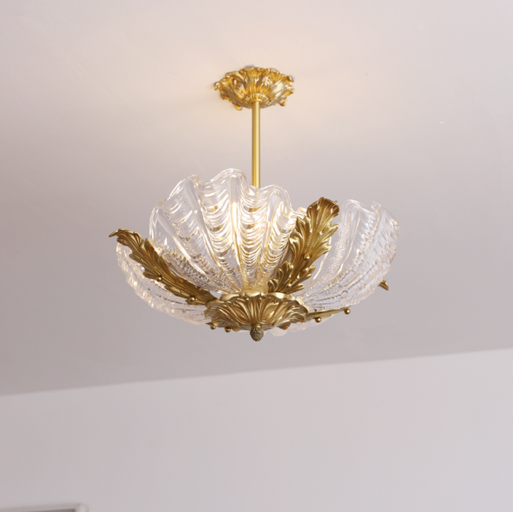 Nacisian lampadario a guscio