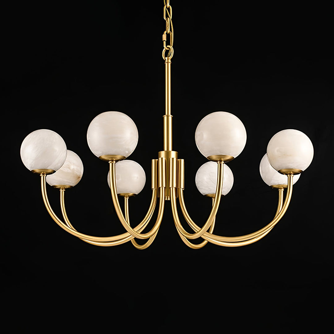 Alira vintage alabastro lampadario