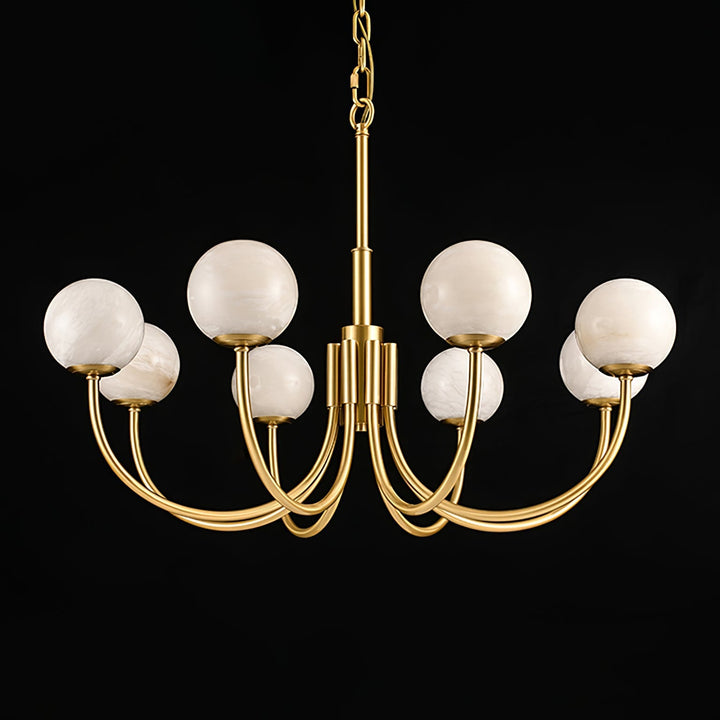 Alira vintage alabastro lampadario