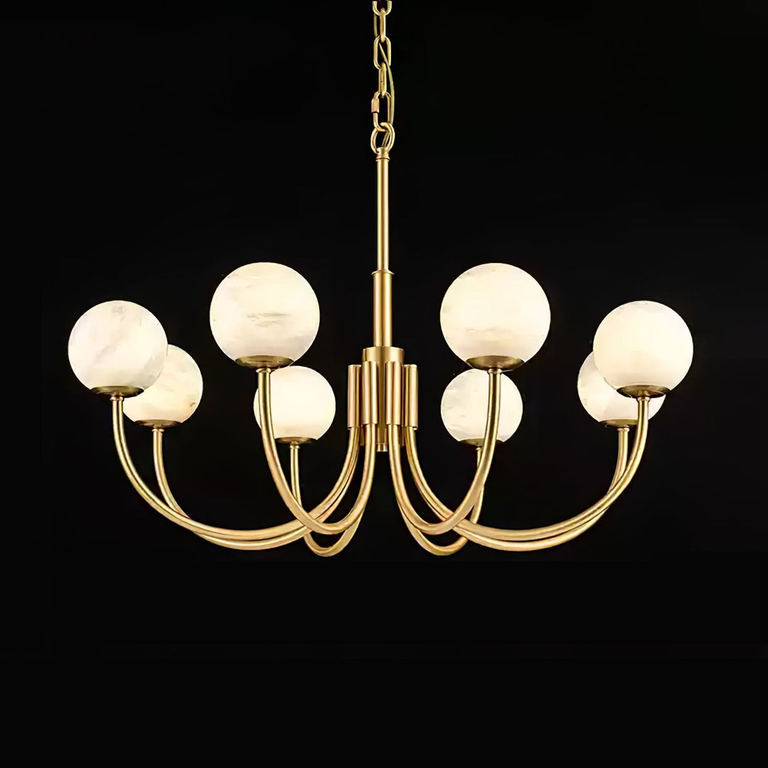 Alira vintage alabastro lampadario