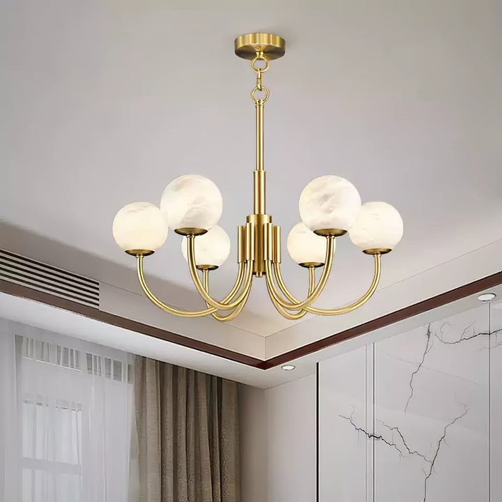Alira vintage alabastro lampadario