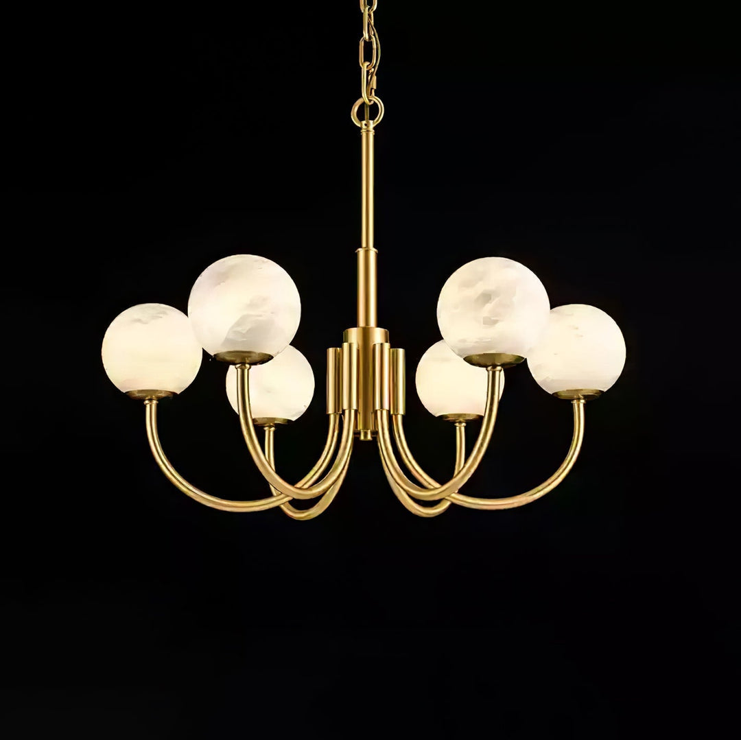 Alira vintage alabastro lampadario