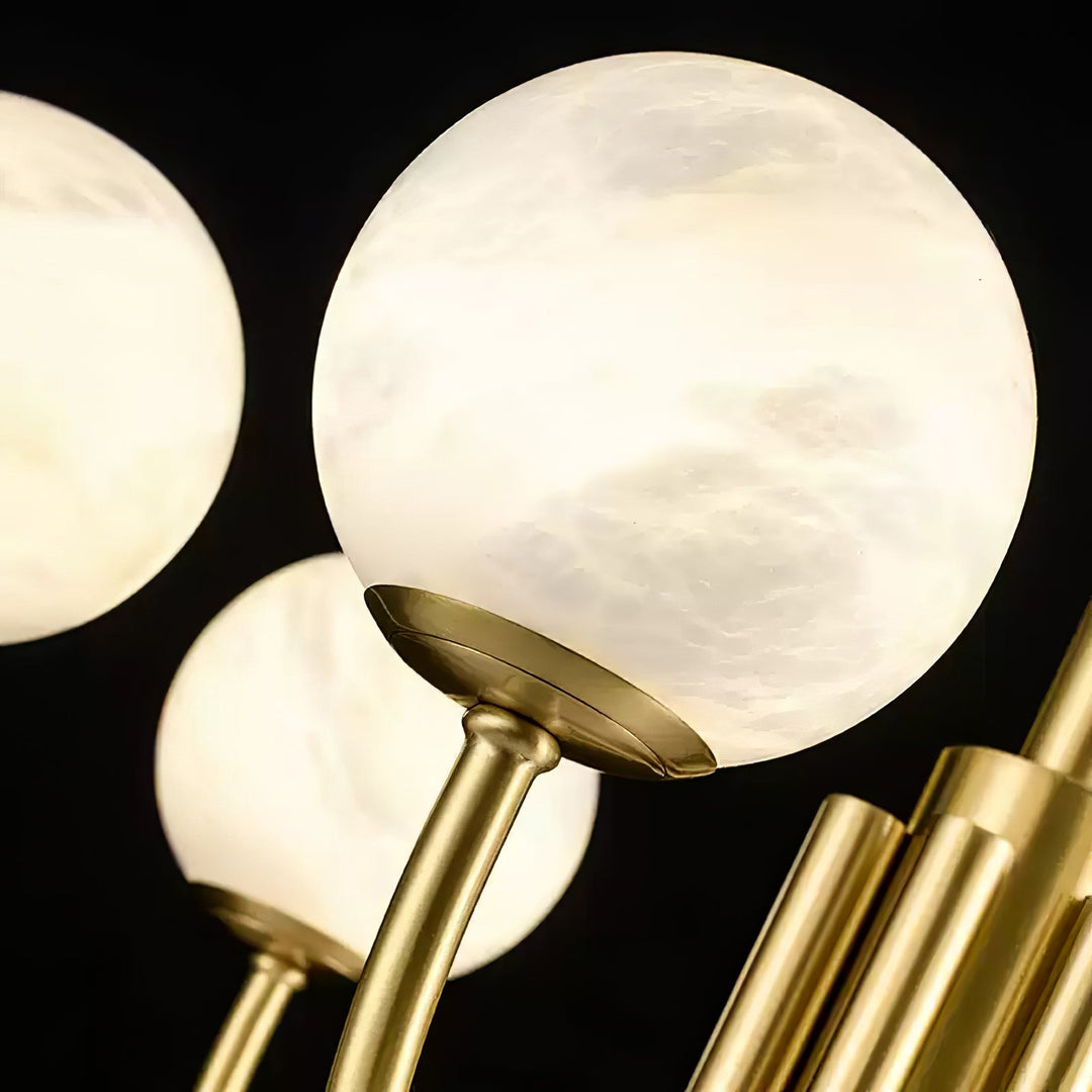 Alira vintage alabastro lampadario