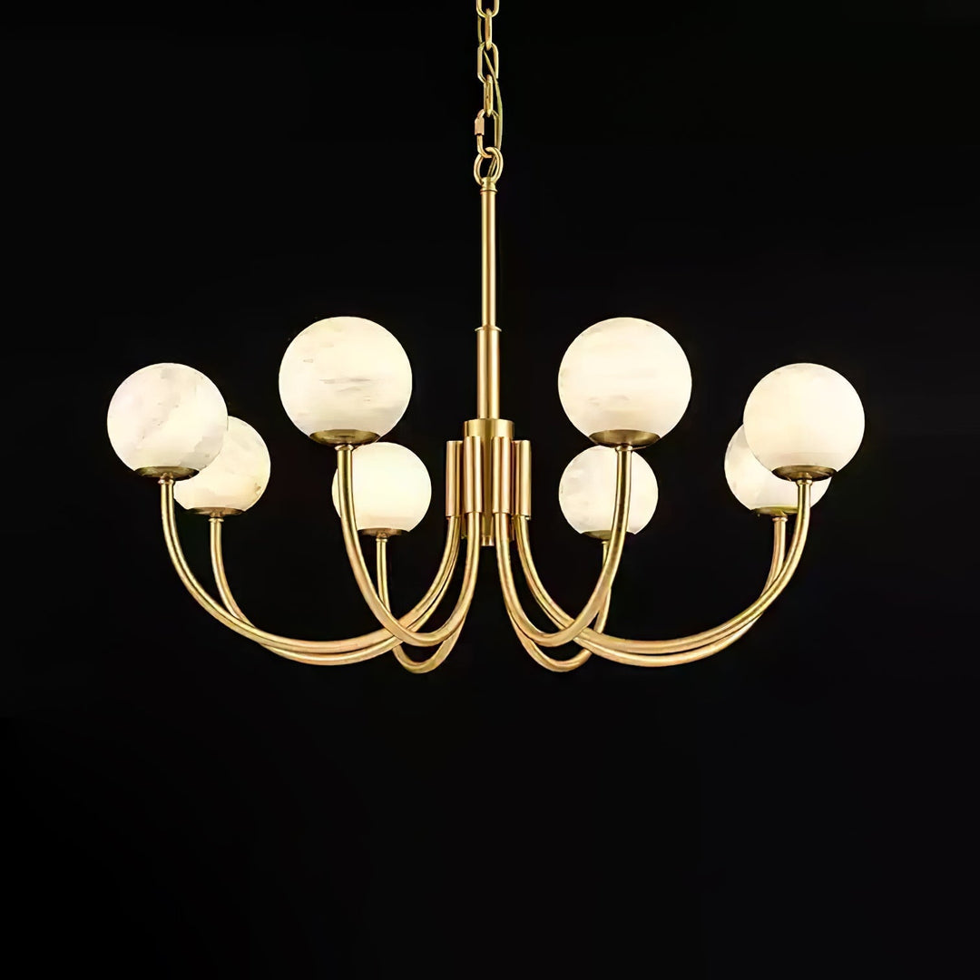 Alira vintage alabastro lampadario