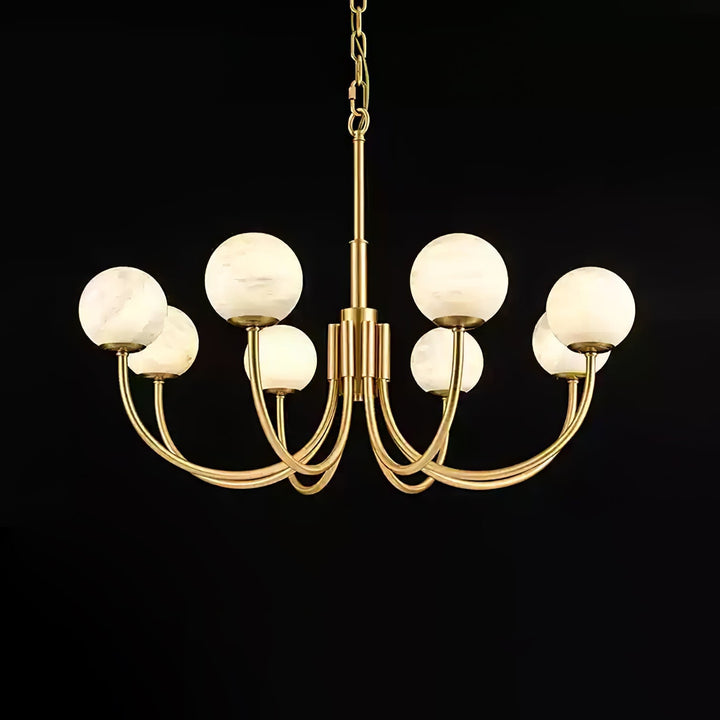 Alira vintage alabastro lampadario