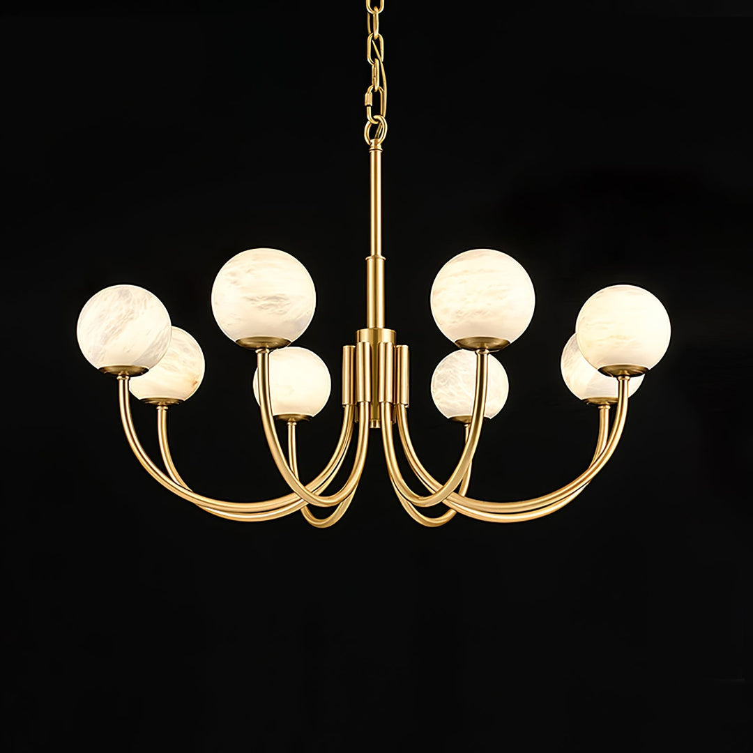 Alira vintage alabastro lampadario
