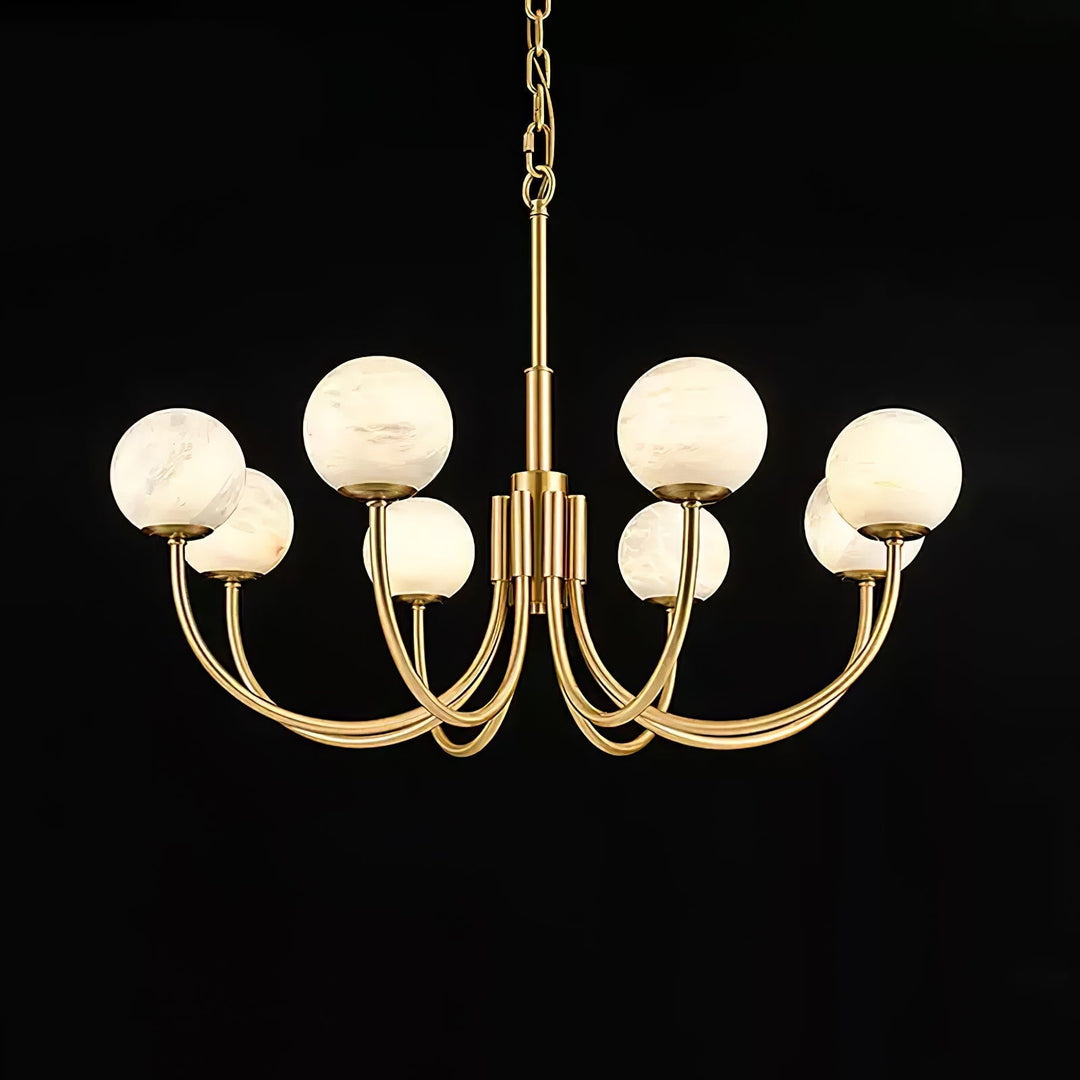 Alira vintage alabastro lampadario
