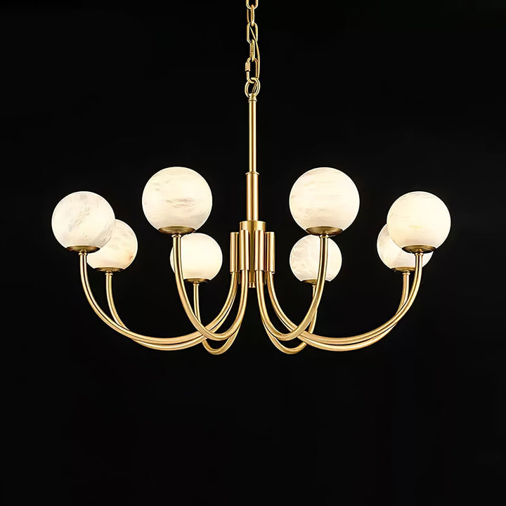 Alira vintage alabastro lampadario
