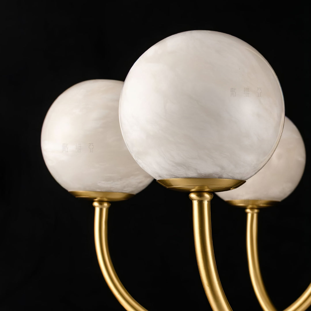 Alira vintage alabastro lampadario