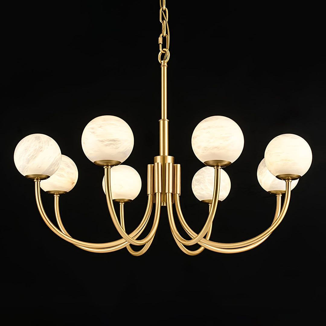 Alira vintage alabastro lampadario