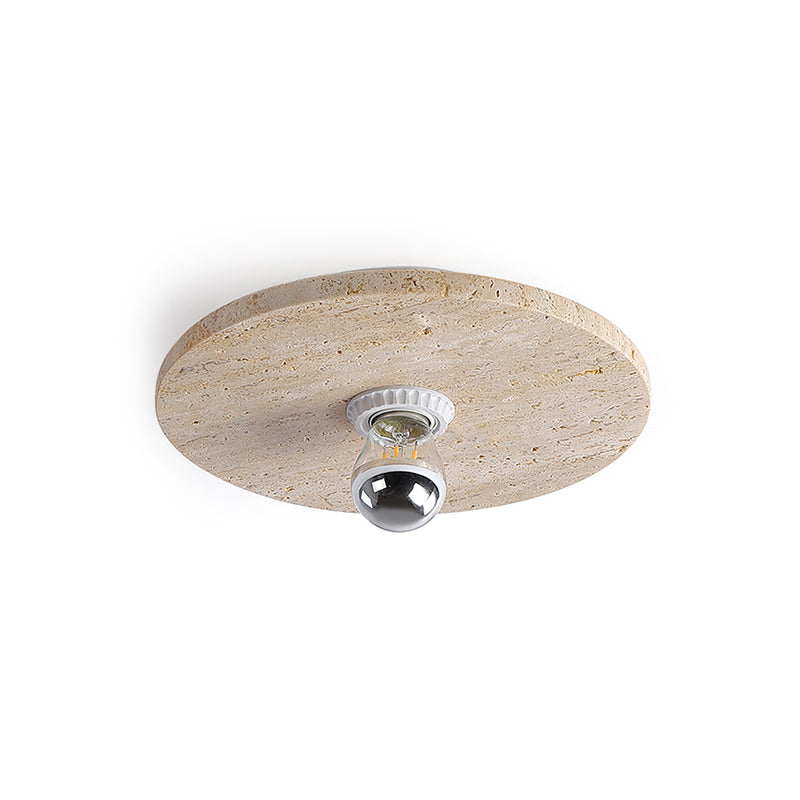 Norarora plafoniera in travertino Beige