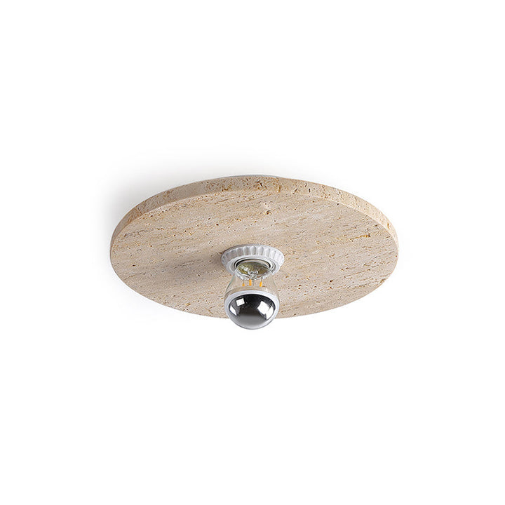 Norarora plafoniera in travertino Beige