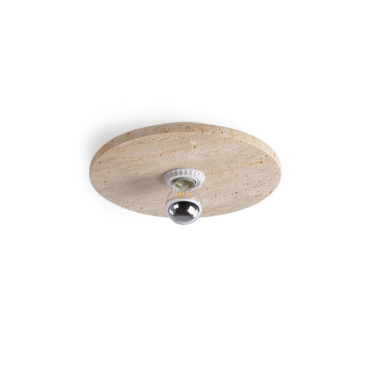 Norarora plafoniera in travertino Beige