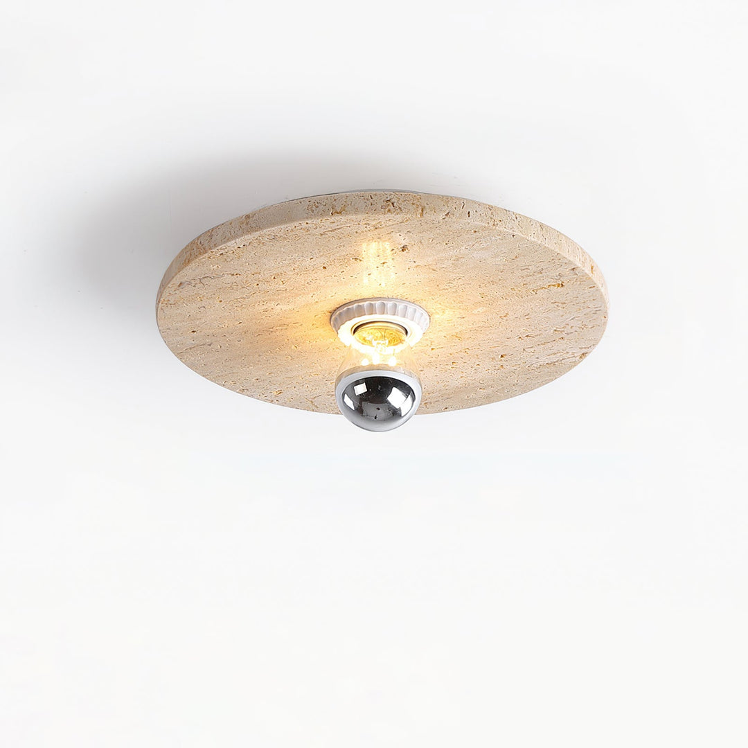 Norarora plafoniera in travertino Beige