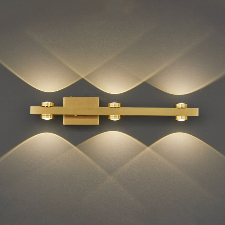 Arisha Moderni LED Applique da Parete Semplice Specchio