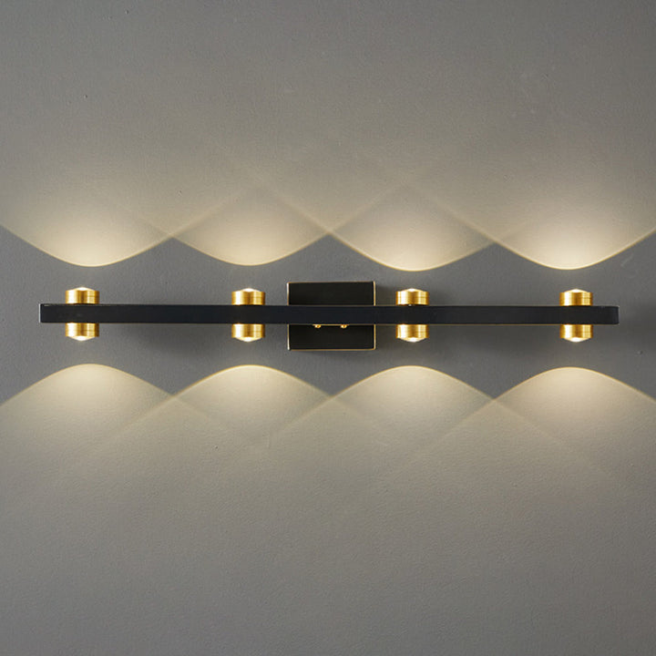 Arisha Moderni LED Applique da Parete Semplice Specchio