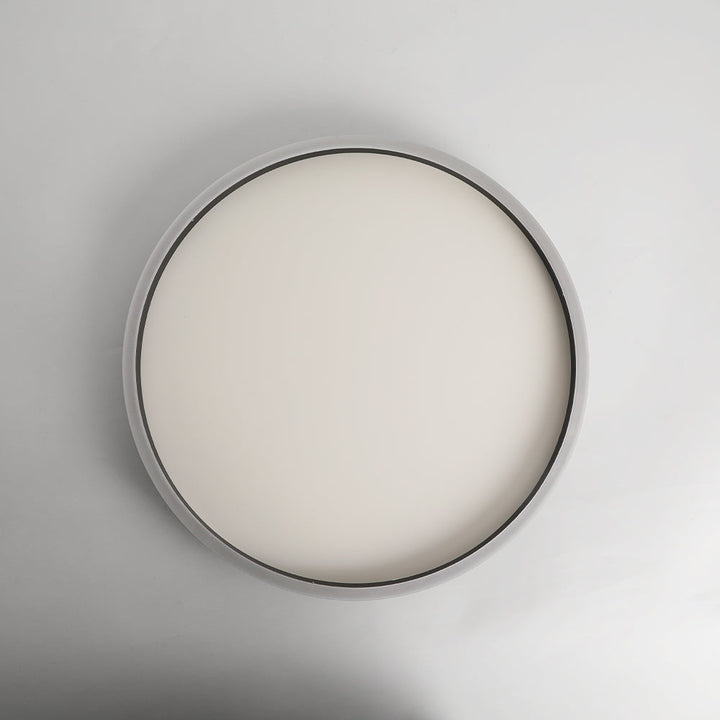 Arisha Minimalista LED Plafoniera Anello Metallo Nero