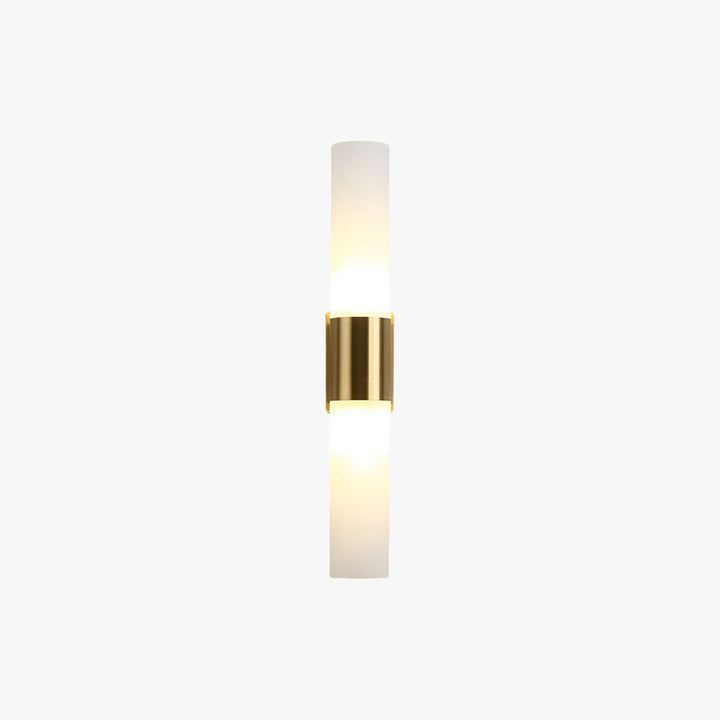 Arisha Applique 2 Luci Nero/Oro LED Moderno