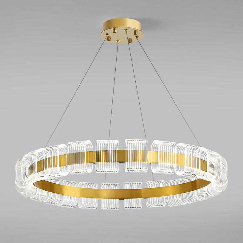 Abrahamson lampadario moderno minimalista di lusso a Forma di Anello