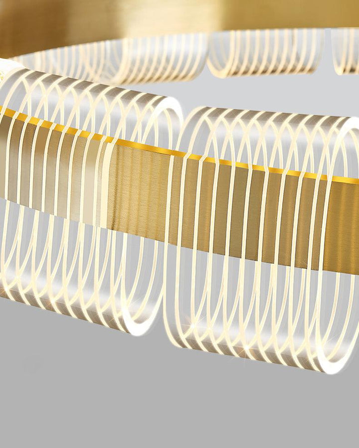 Abrahamson lampadario moderno minimalista di lusso a Forma di Anello