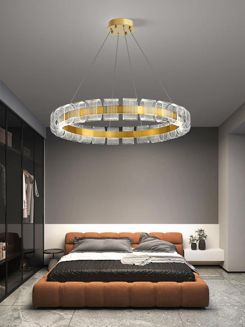Abrahamson lampadario moderno minimalista di lusso a Forma di Anello