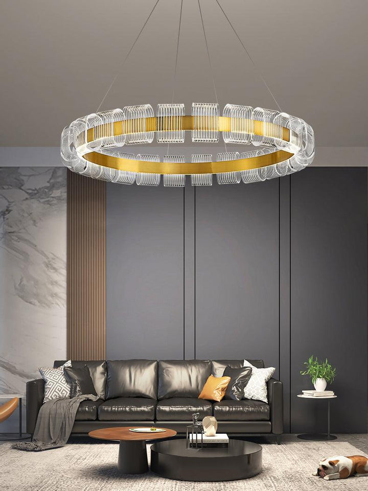 Abrahamson lampadario moderno minimalista di lusso a Forma di Anello