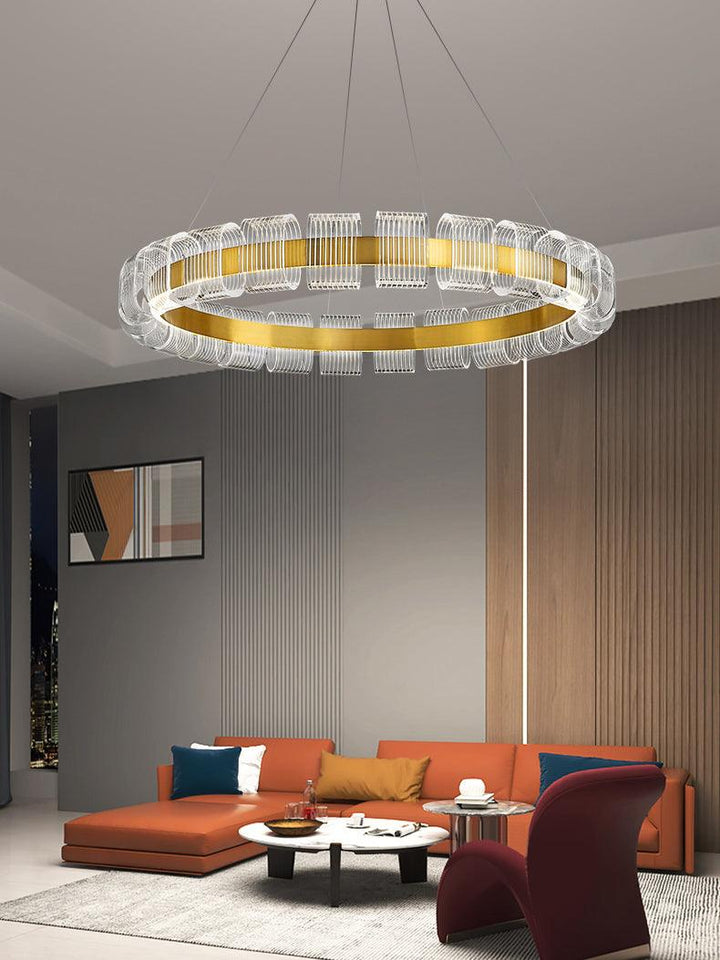 Abrahamson lampadario moderno minimalista di lusso a Forma di Anello