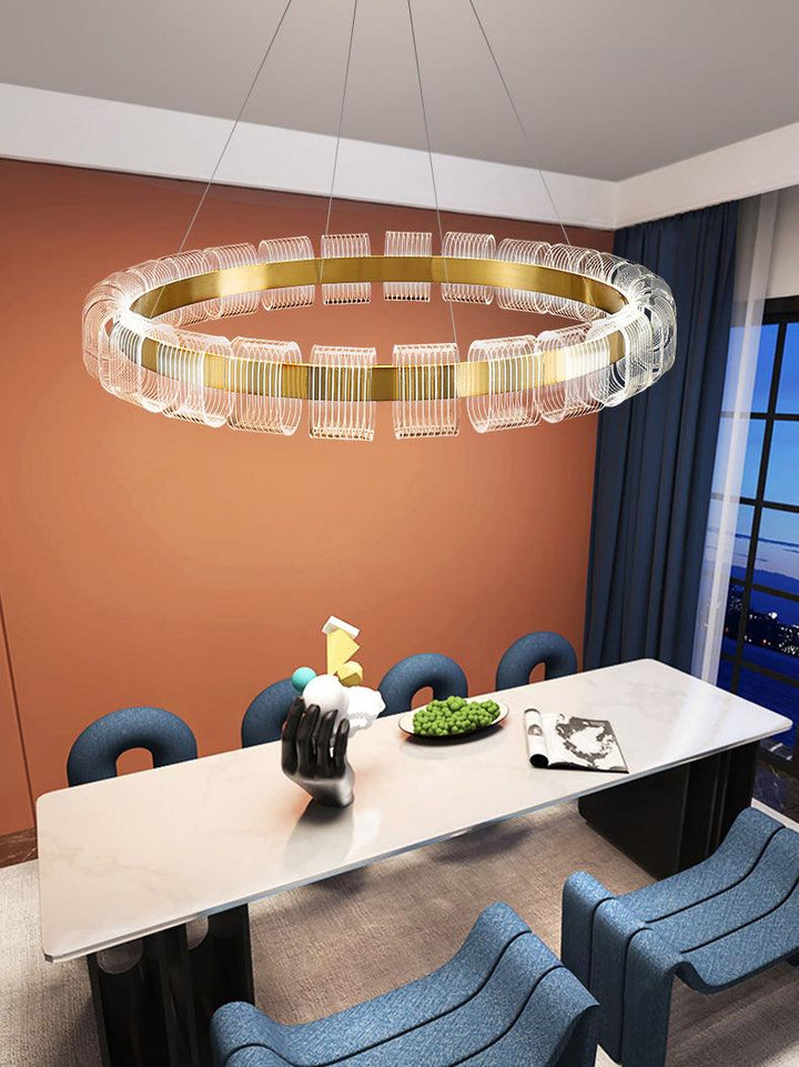 Abrahamson lampadario moderno minimalista di lusso a Forma di Anello