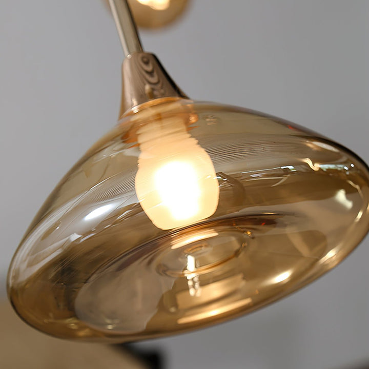 Soraian lampadario Verde Sci-Fi elegante