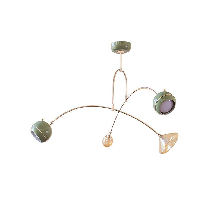 Soraian lampadario Verde Sci-Fi elegante