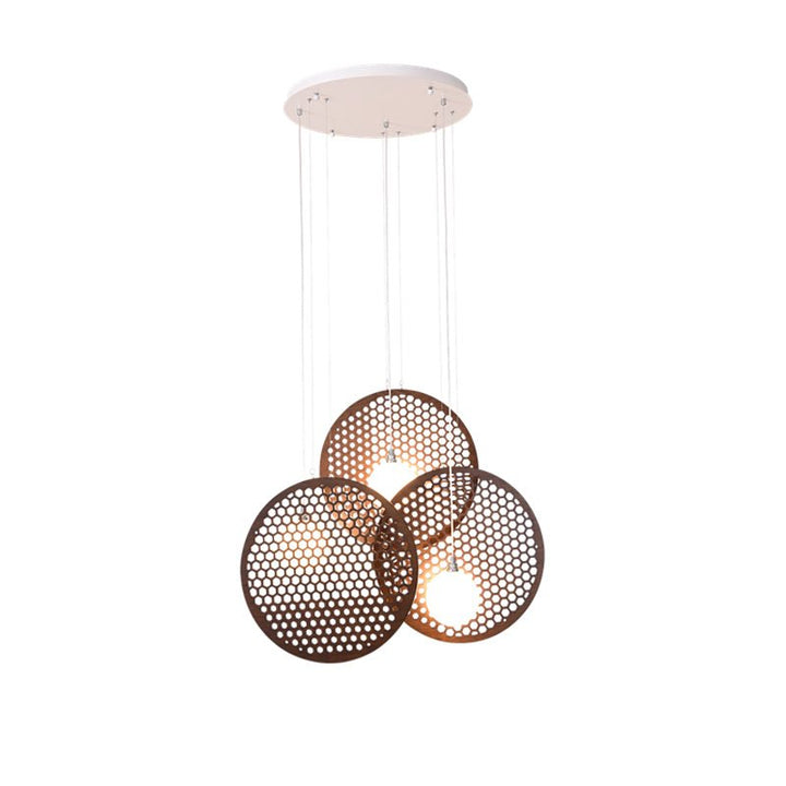 Elvenine lampadario in legno