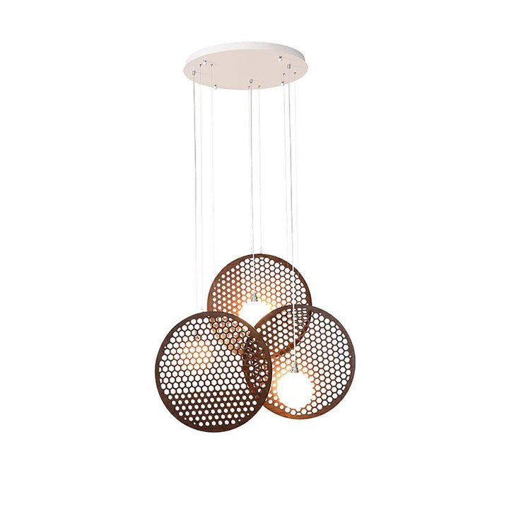 Elvenine lampadario in legno